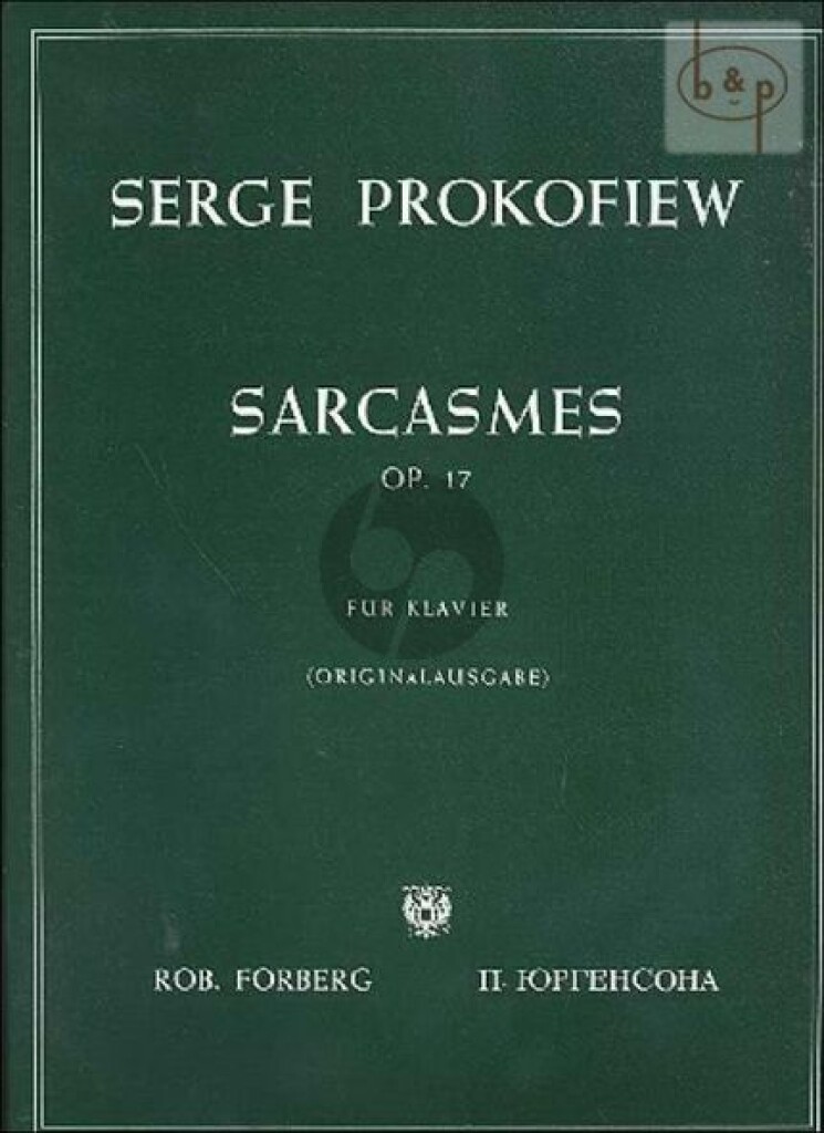 Sarcasmes, op.17